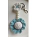 Key Ring Crochet Woolen Sunflower