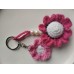 Key Ring Crochet Woolen Sunflower
